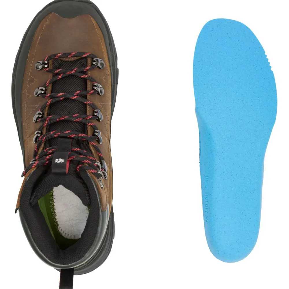 Jack Wolfskin - Apex Hike Pro Lth Texapore Mid - Wanderschuhe Fawn