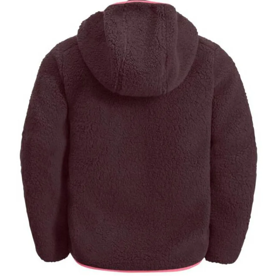 Kinder Jack Wolfskin - Kid's Ice Curl Hood Jacket - Fleecejacke