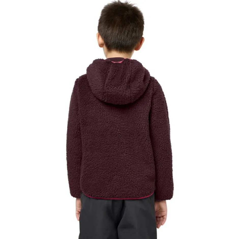 Kinder Jack Wolfskin - Kid's Ice Curl Hood Jacket - Fleecejacke