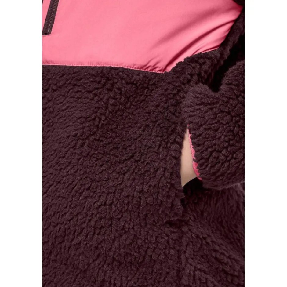Kinder Jack Wolfskin - Kid's Ice Curl Hood Jacket - Fleecejacke