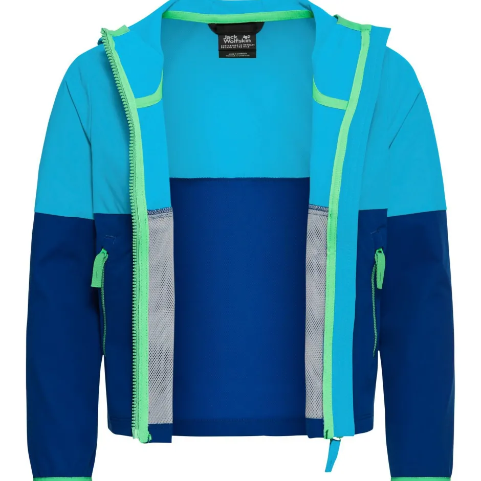 Jack Wolfskin Wanderbekleidung|Jacken-- Kid's Sandbird Hooded Jacket - Softshelljacke