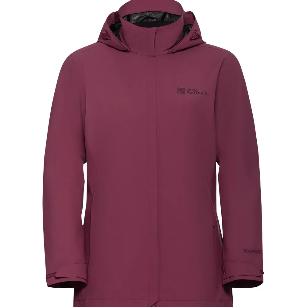 Jack Wolfskin - Women's Trailtime 2L Jacket - Regenjacke Raisin Best