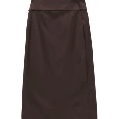 Jeanne Baret Alltagsbekleidung-- Women's Bellflower Long Skirt - Rock Wood