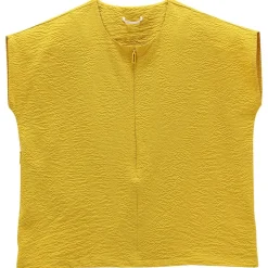 Jeanne Baret - Women's Sunflower Short-Sleeved Blouse - T-Shirt Online