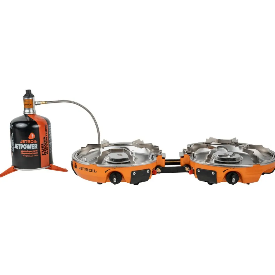 Jetboil Trekkingausrüstung|Outdoor-Küche-- Genesis Basecamp System - Gaskocher Orange