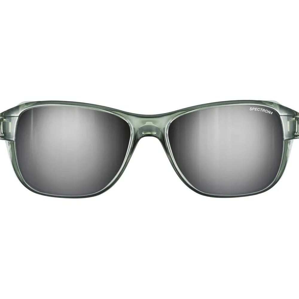 Julbo - Camino Spectron S4 - Gletscherbrille Green / Light Grey / Brown / Silver Flash Hot
