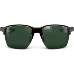 Julbo - Crossline Spectron Polarized S3 (VLT 11%) - Sonnenbrille Brown / Green Army