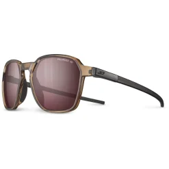 Julbo Wanderbekleidung|Alltagsbekleidung-- Drive Spectron HD Polarized S3 - Sonnenbrille Brown / Black / Rose / Silver Flash