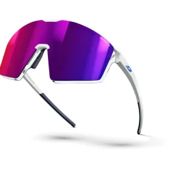 Julbo - Edge Groupama FDJ Spectron HD S3 (VLT 15%) - Fahrradbrille White / Blue / Vermilion Hot