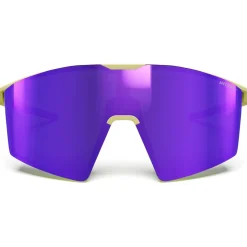 Julbo Fahrradbekleidung|Fahrradbrillen-- Edge Spectron S3 (VLT 12%) - Fahrradbrille Chestnut Brown / Neon Yellow / Smoke Grey