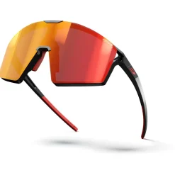 Julbo Fahrradbekleidung|Fahrradbrillen-- Edge Spectron S3 (VLT 12%) - Fahrradbrille Chestnut Brown / Neon Yellow / Smoke Grey