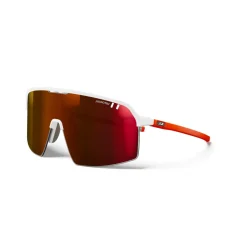 Julbo - Intensity Reactiv HC S0-3 (VLT 15-87%) - Fahrradbrille White / Neon Orange / Brown Hot