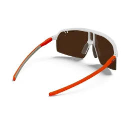 Julbo - Intensity Reactiv HC S0-3 (VLT 15-87%) - Fahrradbrille White / Neon Orange / Brown Hot