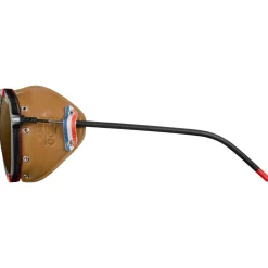 Julbo - Legacy Reactiv S2-4 (VLT 5-20%) - Gletscherbrille Black Transparent / Red / Brown / Brown Hot