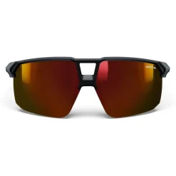 Julbo Alltagsbekleidung|Wanderbekleidung-- Liry Reactiv HC S0-3 - Sonnenbrille Grey Matt / Dark Brown / Light / Multilayer Red