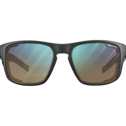 Julbo Alltagsbekleidung|Wanderbekleidung-- Shield M Reactiv S2-4 (VLT 7-35%) - Gletscherbrille Black / Black / Brown