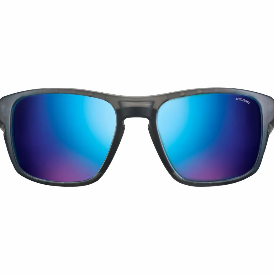 Julbo Wanderbekleidung|Brillen-- Shield M S3 (VLT 13%) - Sonnenbrille Grey / Blue / Grey