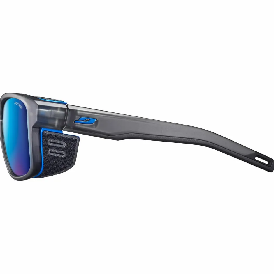 Julbo Wanderbekleidung|Brillen-- Shield M S3 (VLT 13%) - Sonnenbrille Grey / Blue / Grey