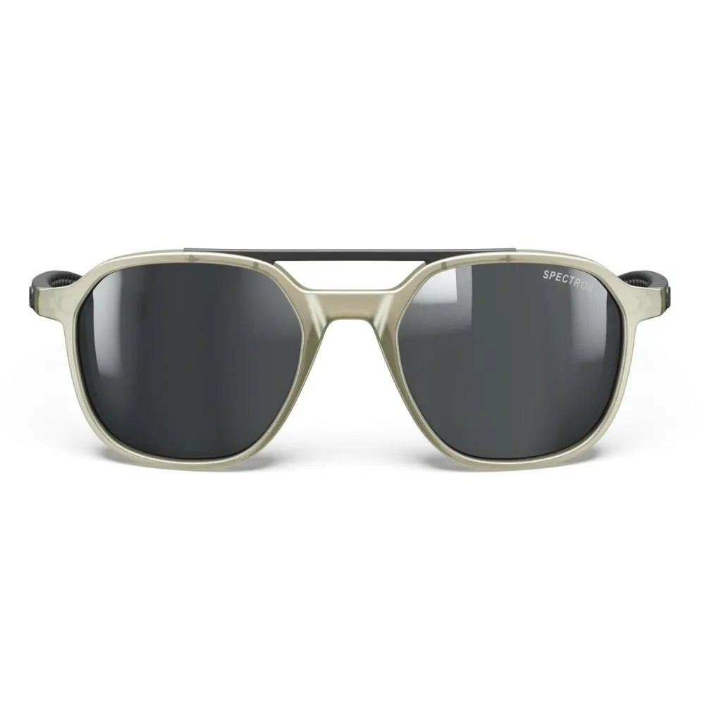 Julbo - Slack Cover Spectron S3 (VLT 12%) - Gletscherbrille Beige / Black / Smoke Grey