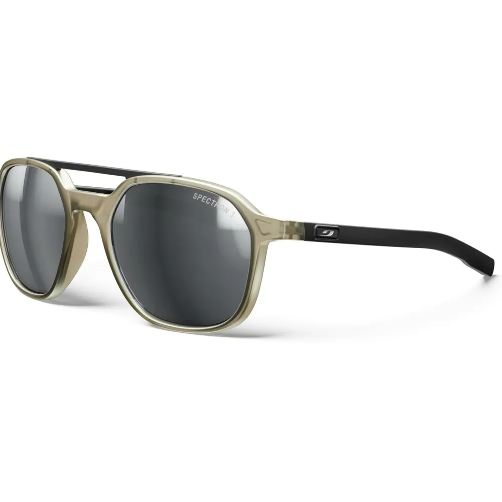 Julbo - Slack Cover Spectron S3 (VLT 12%) - Gletscherbrille Beige / Black / Smoke Grey