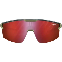 Julbo - Ultimate Reactiv HC S0-3 (VLT 15-87%) - Fahrradbrille Dark Grey / Green Army / Brown Discount