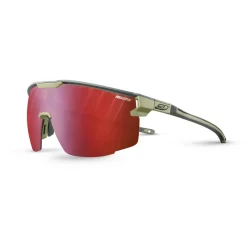 Julbo - Ultimate Reactiv HC S0-3 (VLT 15-87%) - Fahrradbrille Dark Grey / Green Army / Brown Discount