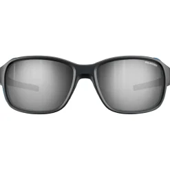 Julbo Trekkingbekleidung|Hochtourenbekleidung-- Women's Monterosa 2 Polarized S3 (VLT 12%) - Gletscherbrille Black / Blue / Orange / Smoke Grey