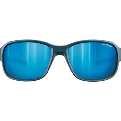 Julbo Trekkingbekleidung|Hochtourenbekleidung-- Women's Monterosa 2 Polarized S3 (VLT 12%) - Gletscherbrille Black / Blue / Orange / Smoke Grey