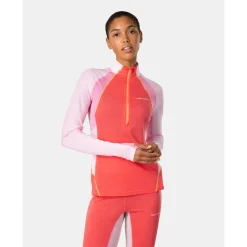 Kari Traa Skibekleidung|Merinounterwäsche-- Women's Alma Half Zip - Longsleeve