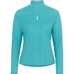 - Woen' eah Haf Zip - Funktionhirt < Kari Traa New