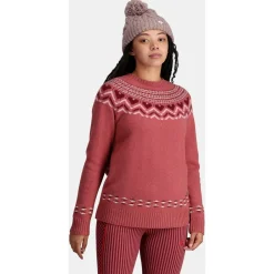 Kari Traa Alltagsbekleidung|Pullover & Hoodies-- Women's Sundve Knit - Wollpullover Pastel Light Blue
