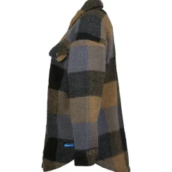 KAVU Shirts, Hemden & Longsleeves|Alltagsbekleidung-- Women's Northern Sky - Fleecejacke Nightshade Plaid