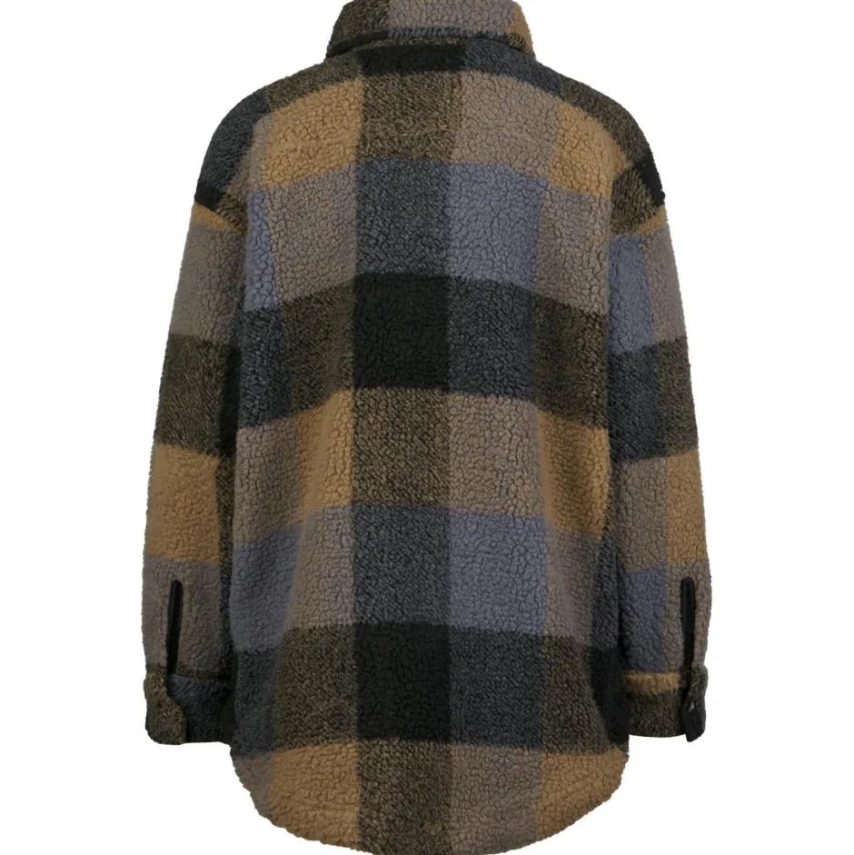 KAVU Shirts, Hemden & Longsleeves|Alltagsbekleidung-- Women's Northern Sky - Fleecejacke Nightshade Plaid