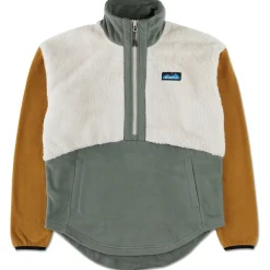 KAVU - Women's Timber Lane - Fleecepullover Pine Tree Block Clearance