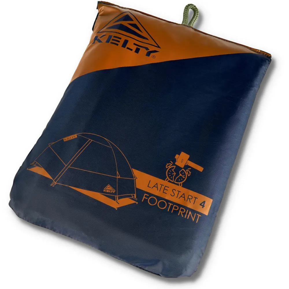 Kelty - Late Start 4P Footprint - Zeltunterlage Pageant Blue Hot