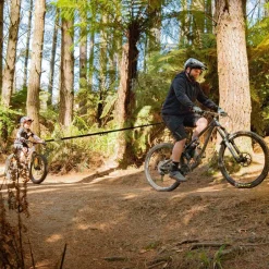Kids Ride Shotgun Fahrradzubehör-- Quick Fit MTB Tow Rope - Fahrradabschleppseil Black