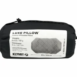 Klymit - Luxe Pillow - Kissen Grey Outlet