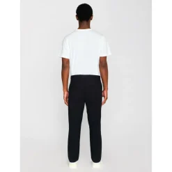 KnowledgeCotton Apparel - Chuck Regular Flannel Chino Pants - Freizeithose Night Sky Discount
