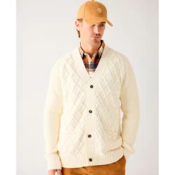 - Cotton Diaond Cardigan Knit - Wojacke < KnowledgeCotton Apparel Online