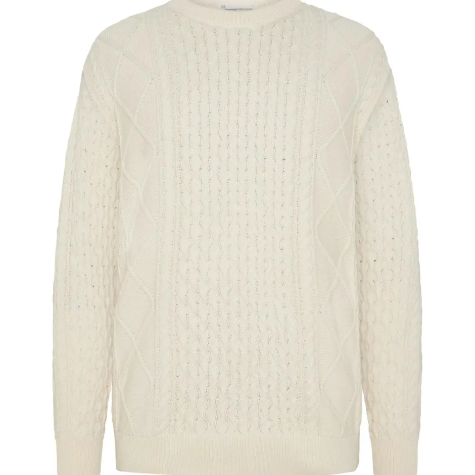 KnowledgeCotton Apparel - Cotton Cabe Crew Neck - Wopuover