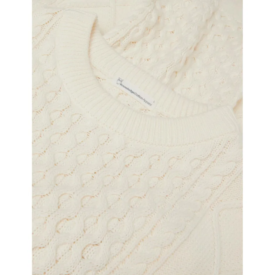 KnowledgeCotton Apparel - Cotton Cabe Crew Neck - Wopuover