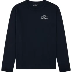 KnowledgeCotton Apparel - ong eeved Caping Back Print - ongeeve