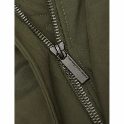 KnowledgeCotton Apparel Jacken|Alltagsbekleidung-- Long Soft Shell Jacket Climate Shell - Mantel