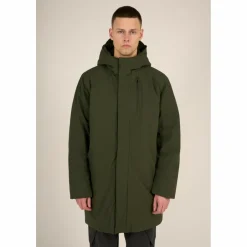 KnowledgeCotton Apparel Jacken|Alltagsbekleidung-- Long Soft Shell Jacket Climate Shell - Mantel