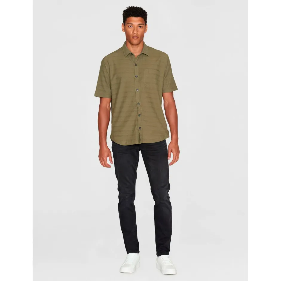 KnowledgeCotton Apparel - ooe / oid triped Jerey - Hed