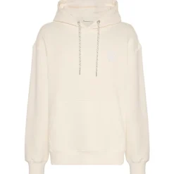 KnowledgeCotton Apparel Pullover & Hoodies|Pullover & Hoodies-- Loose Kangaroo Pocket Sweat with Embroidery - Hoodie