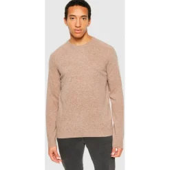 KnowledgeCotton Apparel - O-Neck Wool Knit - Wollpullover Hot