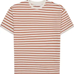 KnowledgeCotton Apparel - Organic Cotton triped T-hirt - T-hirt
