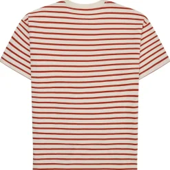 KnowledgeCotton Apparel - Organic Cotton triped T-hirt - T-hirt