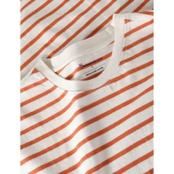 KnowledgeCotton Apparel - Organic Cotton triped T-hirt - T-hirt
